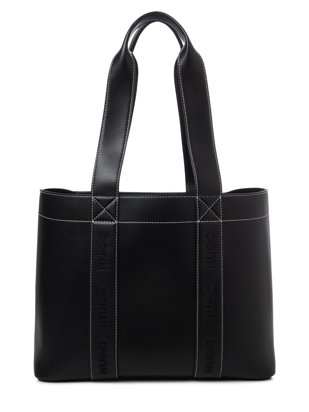 HUGO DAmen Schultertasche Damen Kunstleder schwarz, ONE SIZE