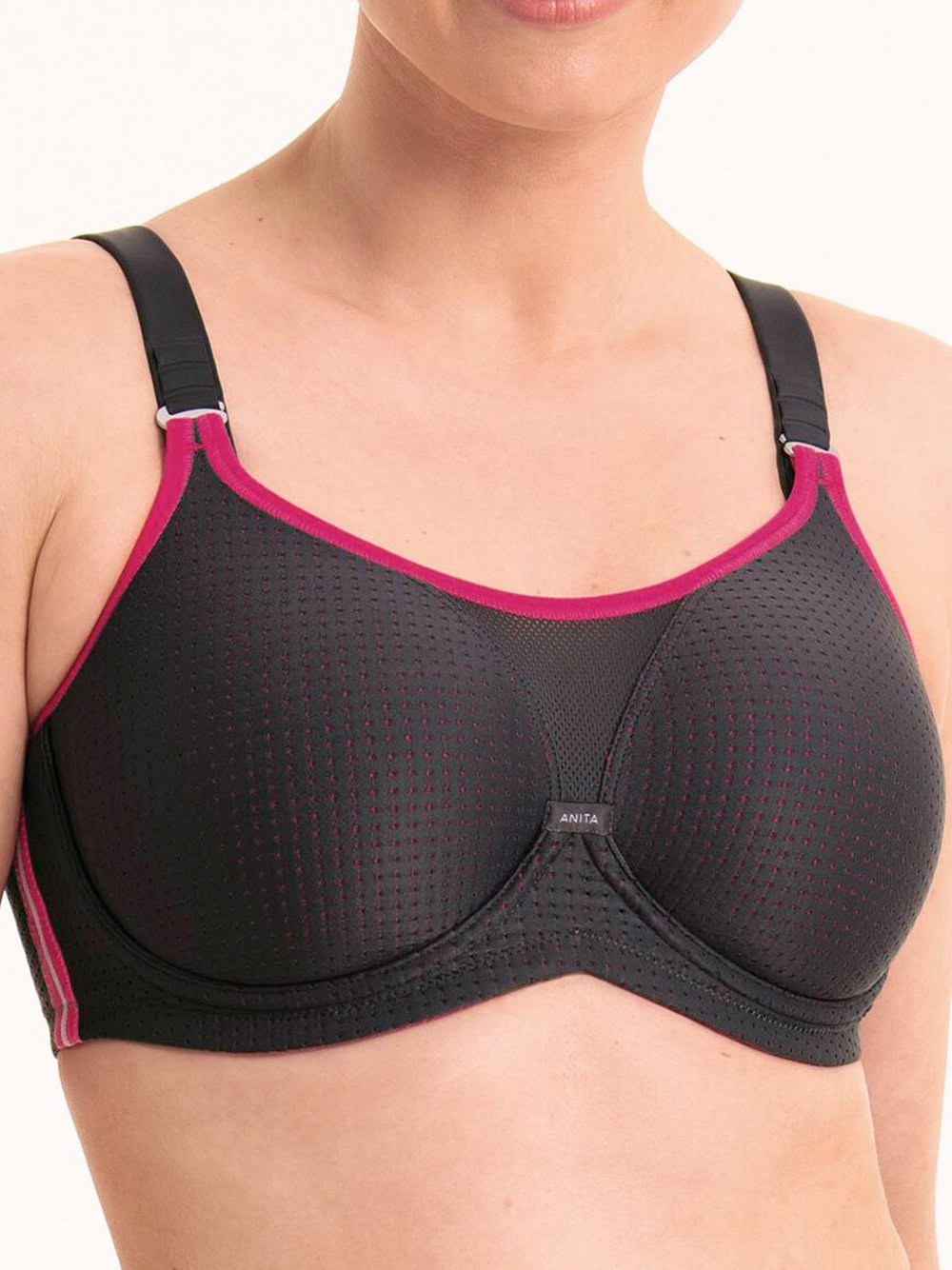 Anita Sport BH Damen schwarz, 85E