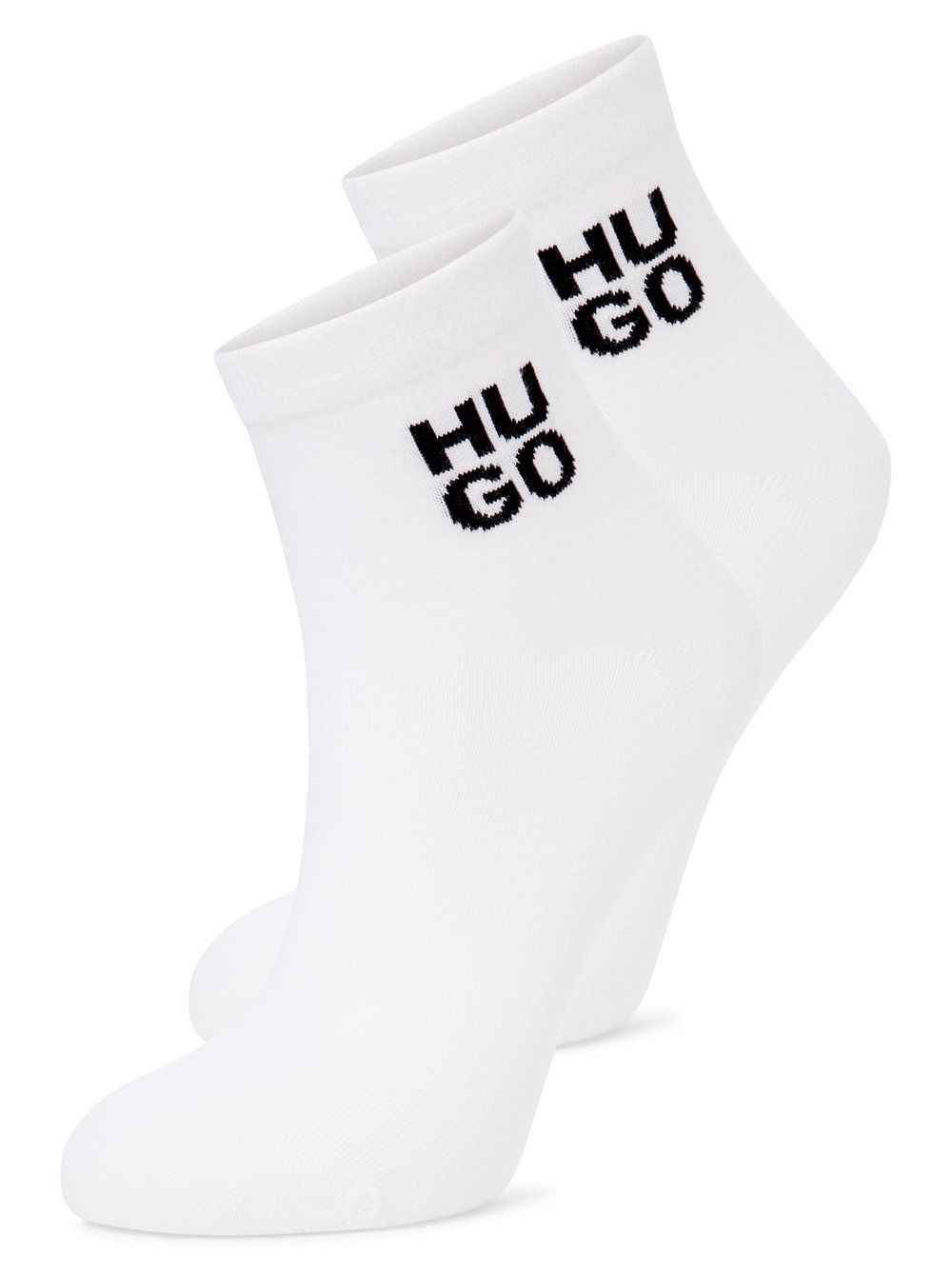 Thumbnail - HUGO Socken im 2er-Pack Damen Baumwolle mehrfarbig, 35-38