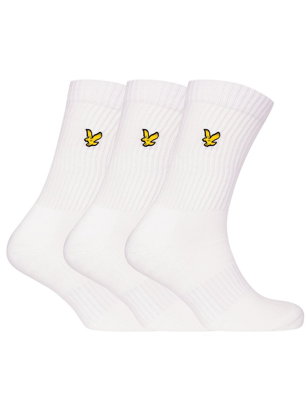 Lyle & Scott Socken 3-er Set Herren weiß, ONE SIZE