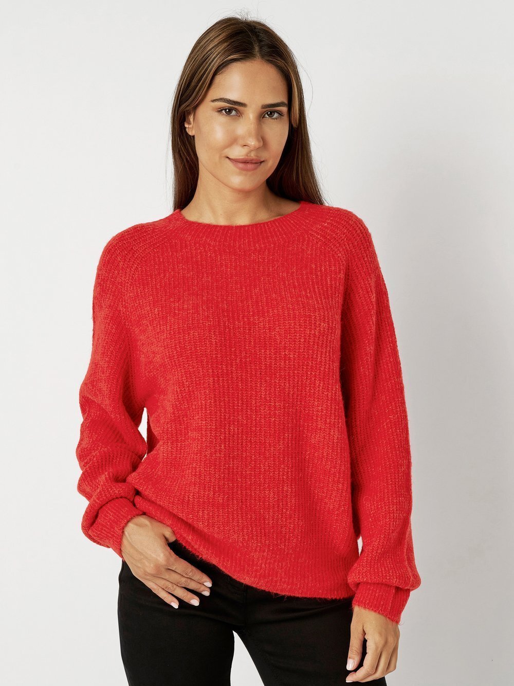 TONI Strickpullover Damen rot, 44