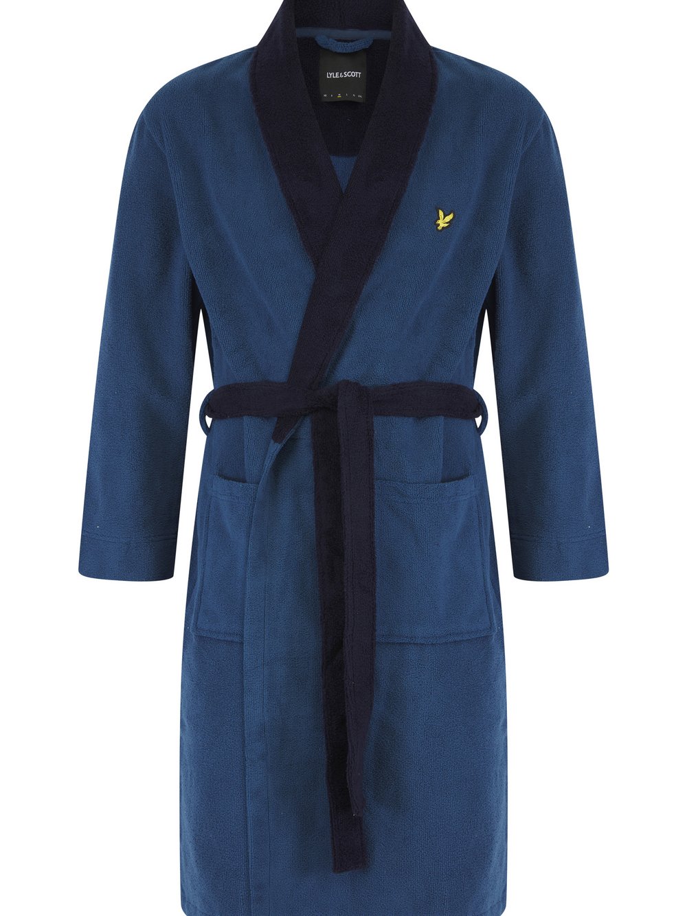 Lyle & Scott Bademäntel Herren Baumwolle blau, L