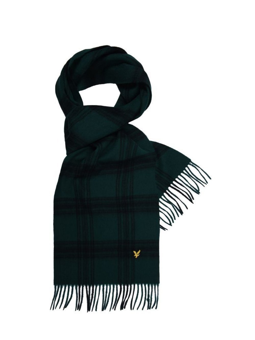 Lyle & Scott Strickschal Damen Wolle mehrfarbig kariert, ONE SIZE