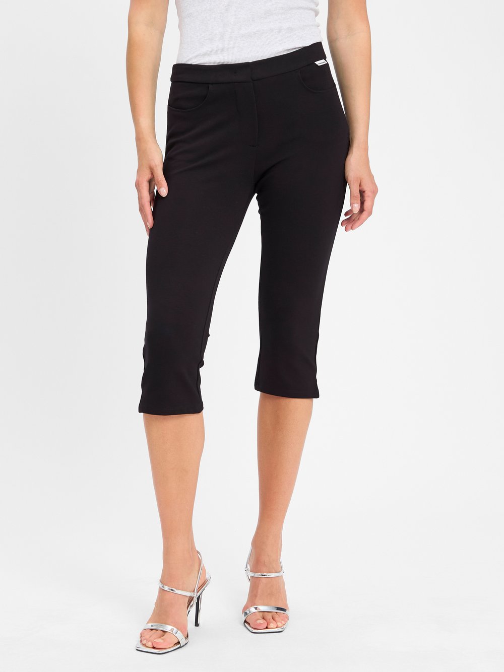 Thumbnail - ARMEDANGELS Caprihose Damen Viskose schwarz, L