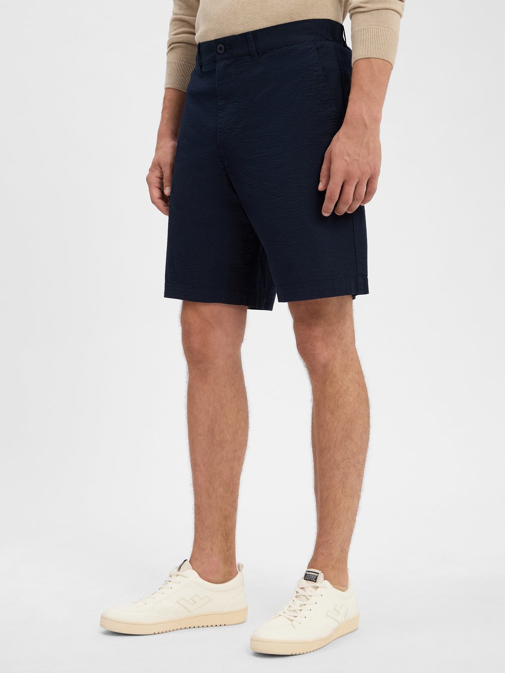 Nils Sundström Shorts Herren Baumwolle blau, XXL