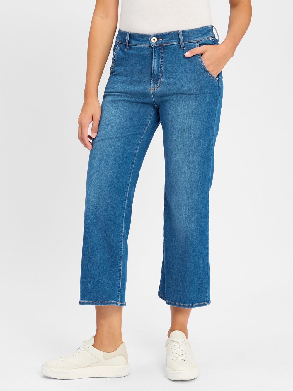 Thumbnail - BRAX Jeans Damen Baumwolle blau, 38