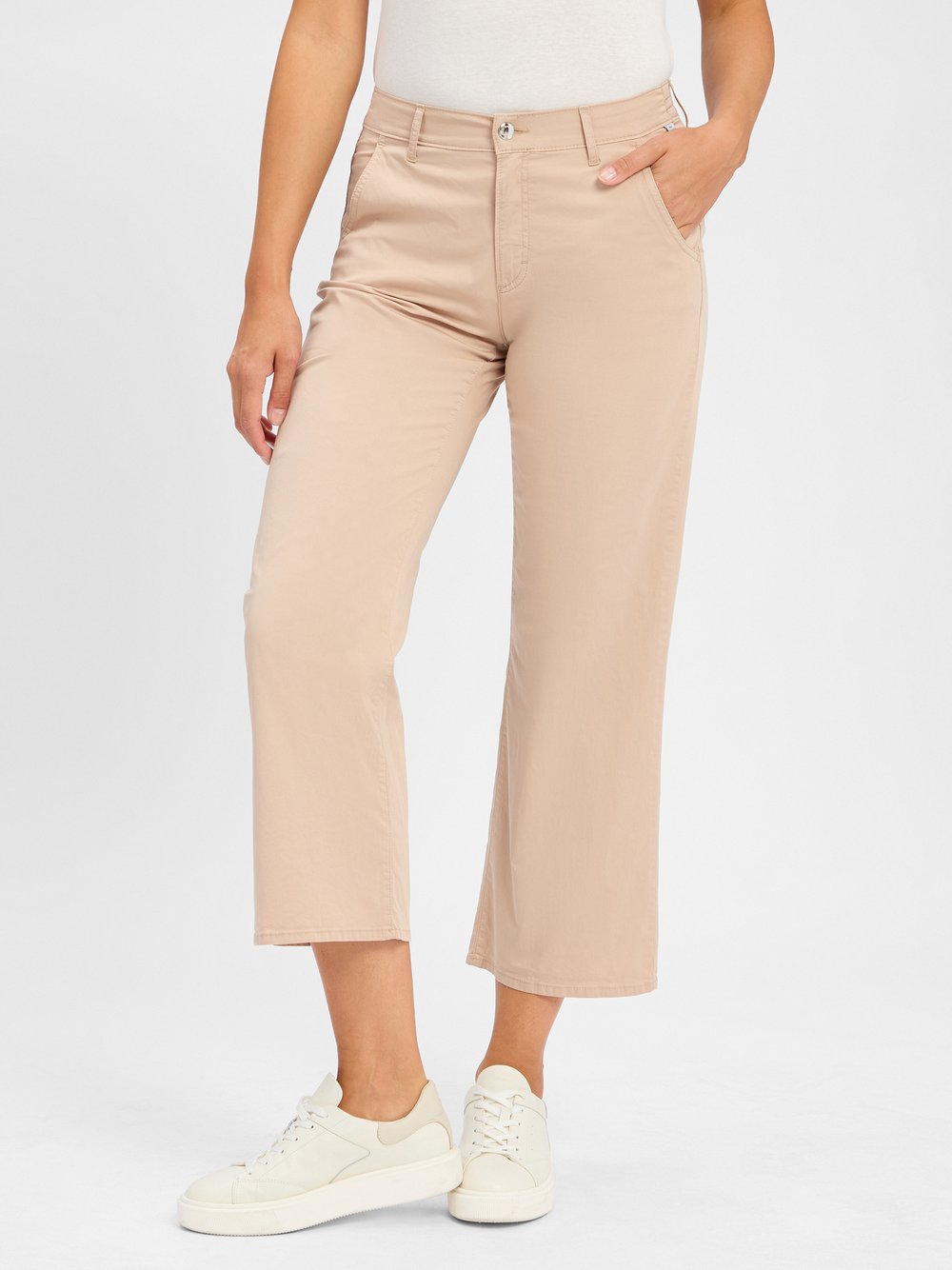Thumbnail - BRAX Stoffhose Damen Baumwolle beige, 46