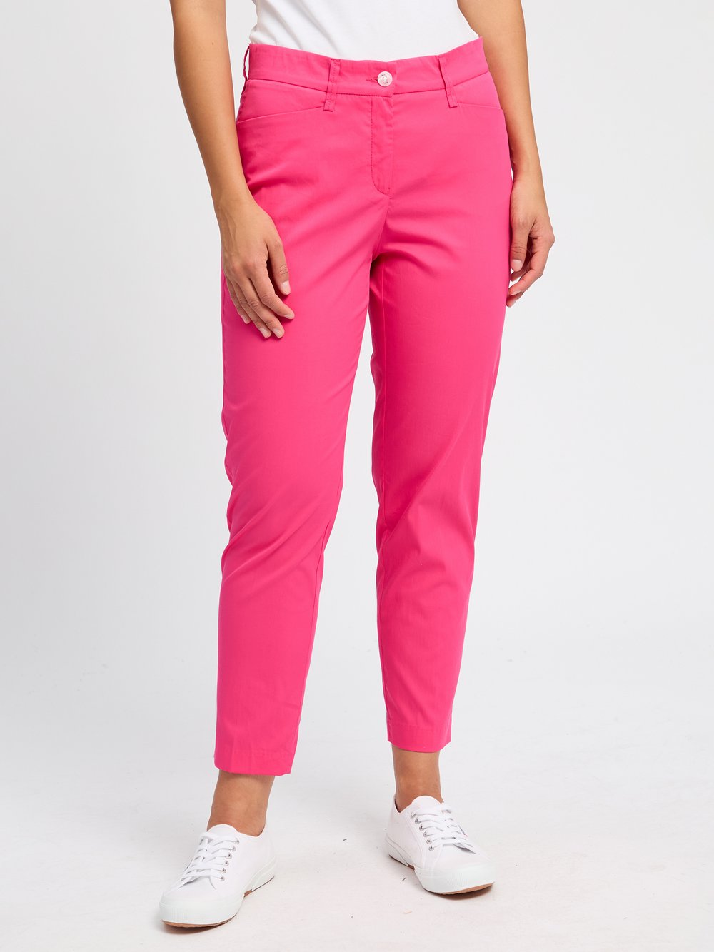 BRAX Stoffhose Damen Baumwolle pink, 40