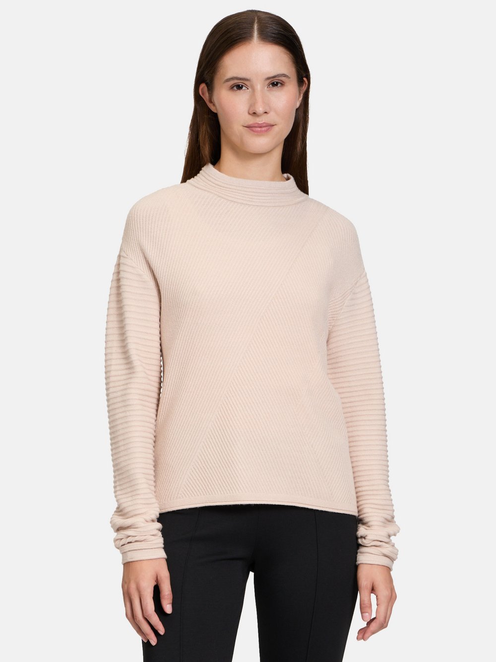 Betty Barclay Basic-Strickpullover Damen Viskose beige, 48