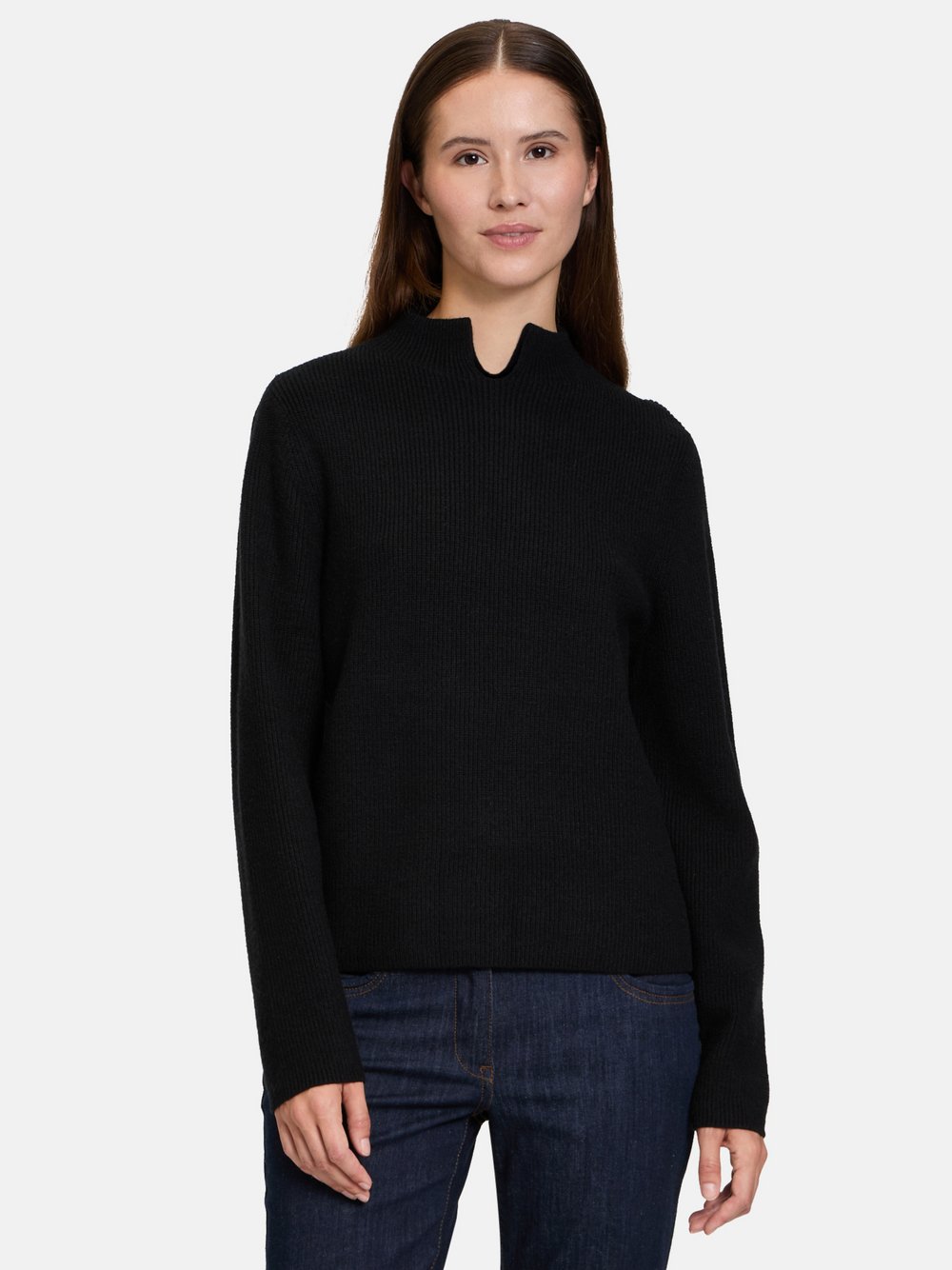 Betty Barclay Strickpullover Damen Viskose schwarz, 44