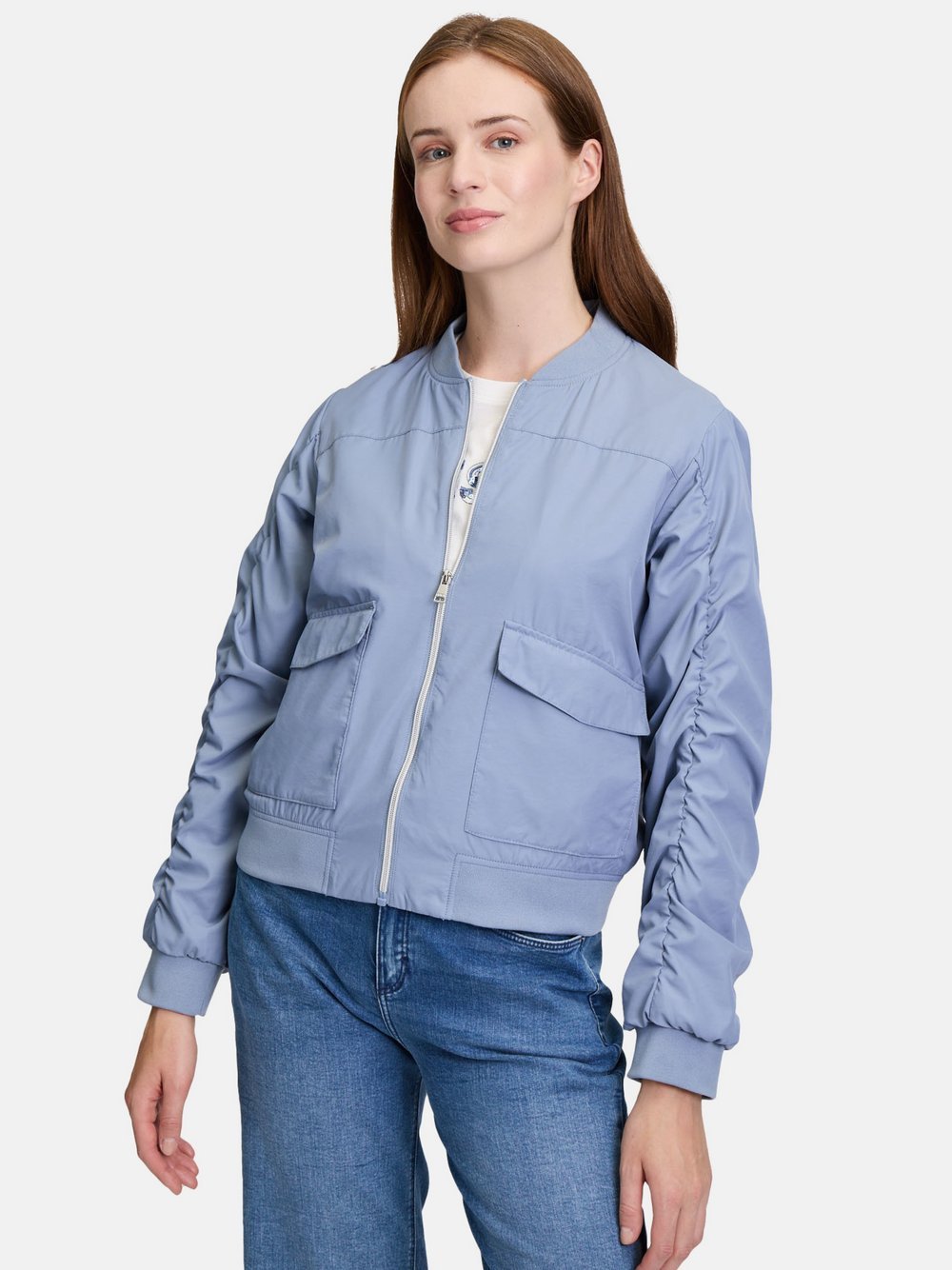 Cartoon Blouson Damen Polyamid blau, 36