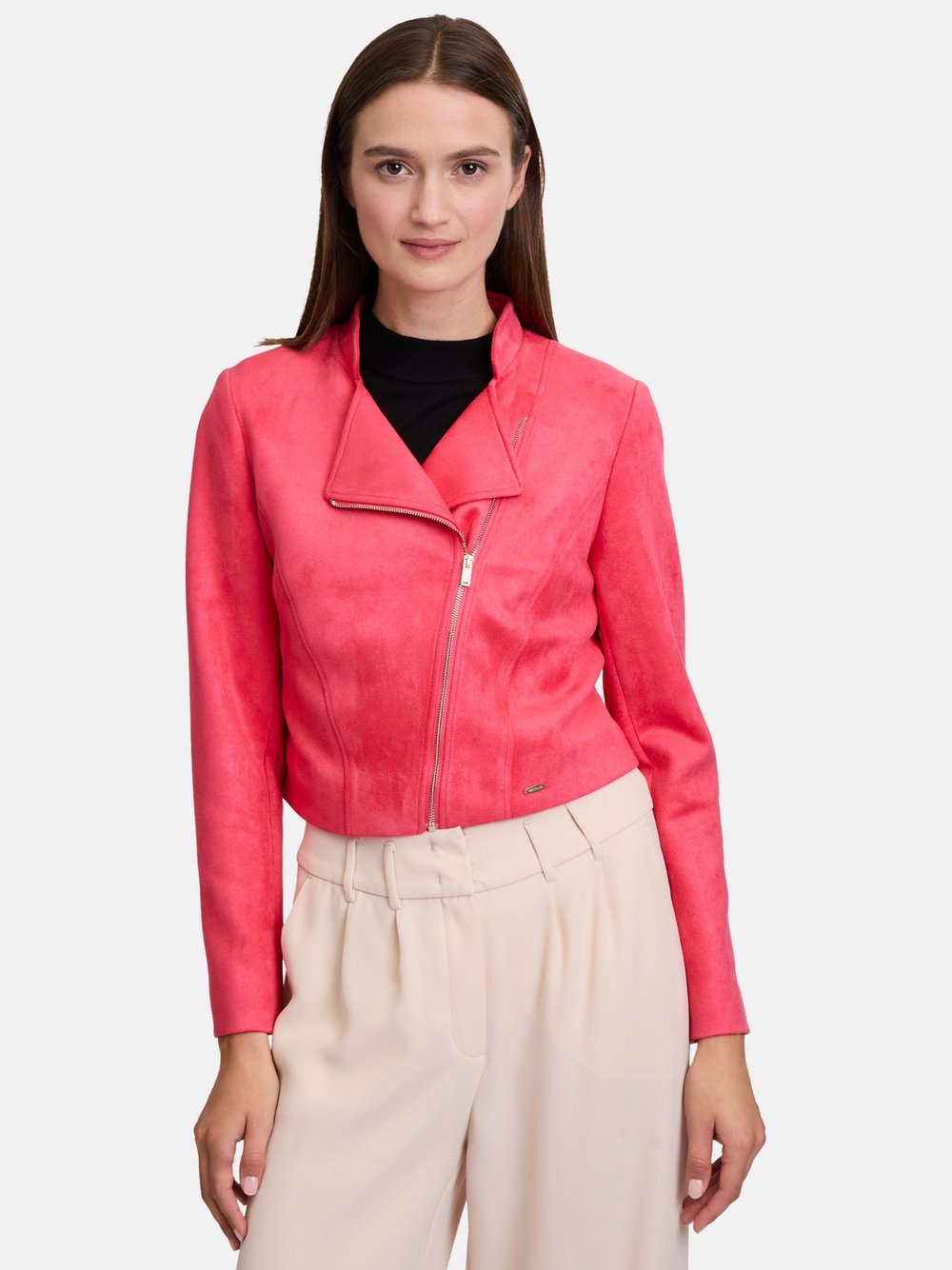 Betty & Co Bikerjacke Damen rot, 38