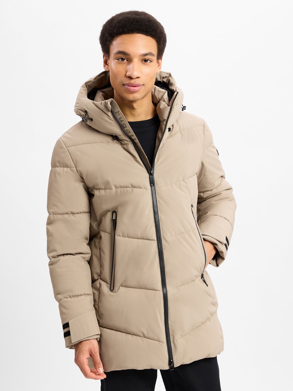 Bugatti Jacke Herren beige, 54