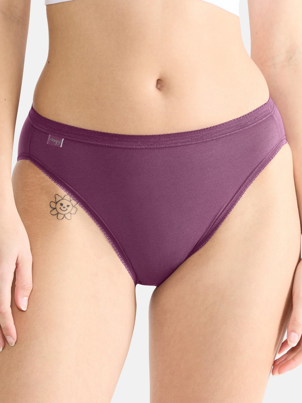 sloggi Tai Slip Damen Baumwolle rosa, 50