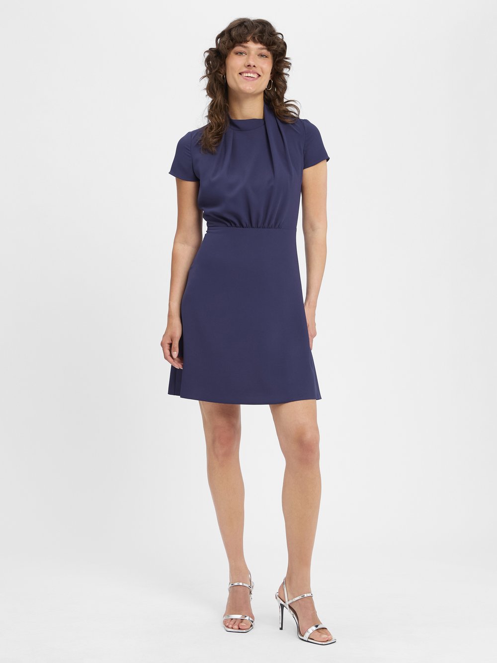 HUGO Kleid Damen blau, 38