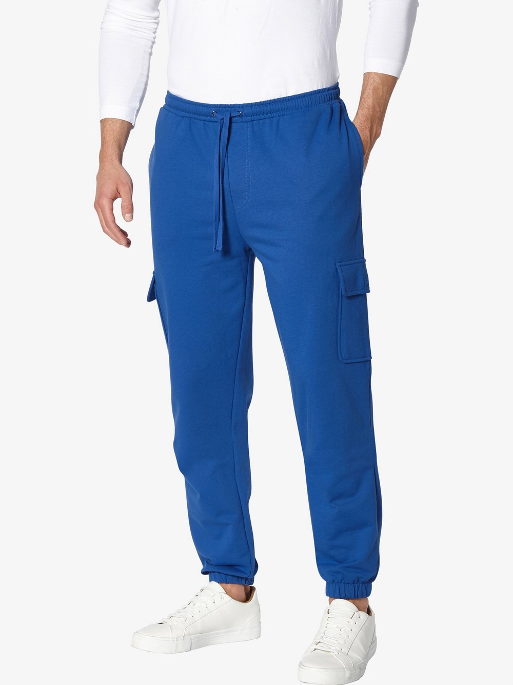 BABISTA Jogginghose Herren Baumwolle blau, 34-32