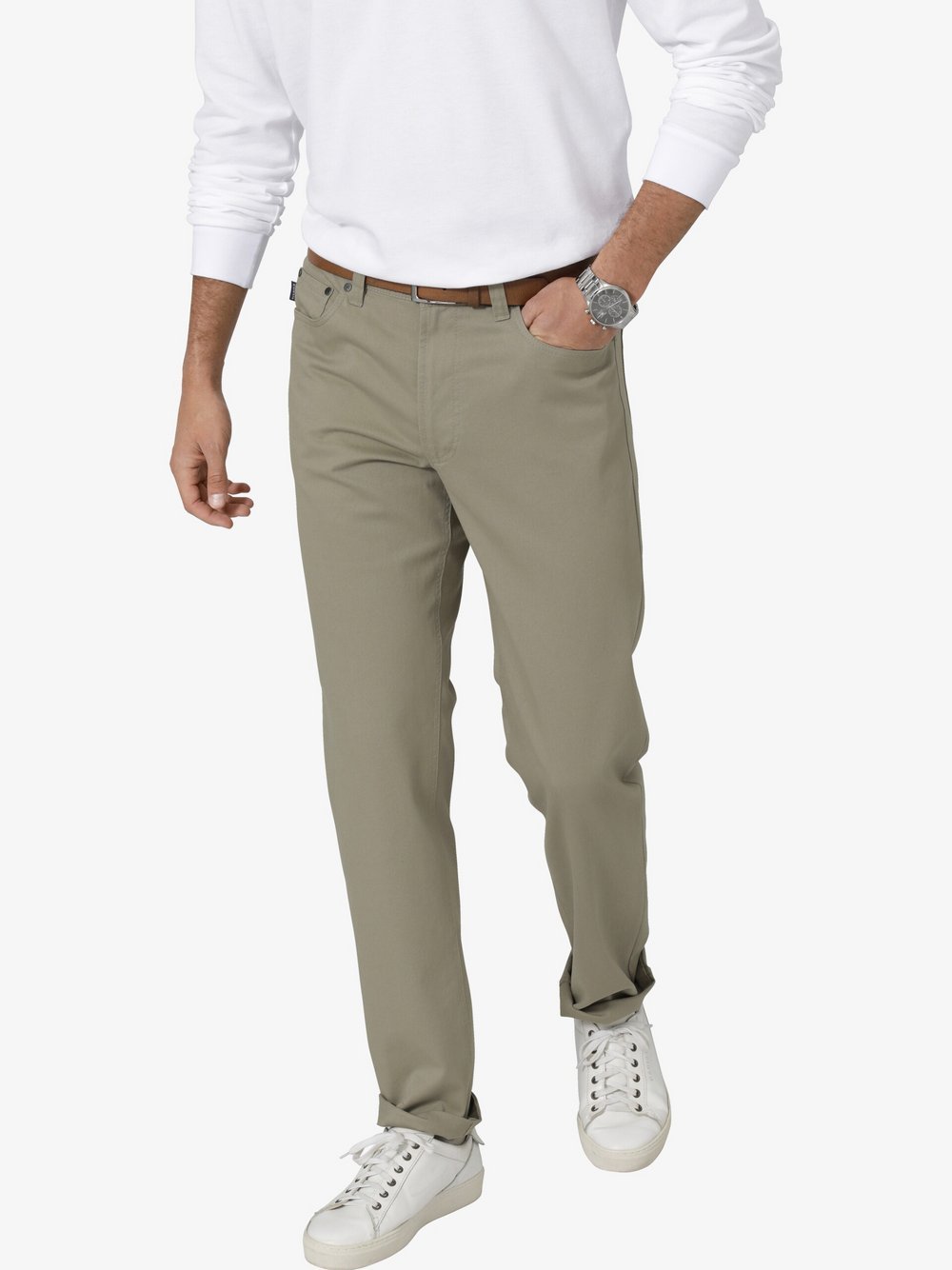 BABISTA Hose Herren Baumwolle beige, 38-32