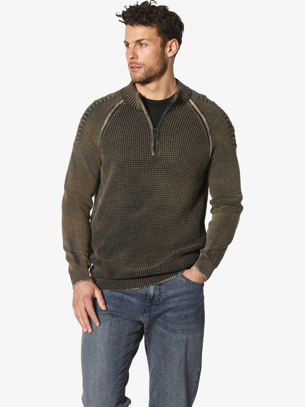BABISTA Pullover Herren Baumwolle braun, L
