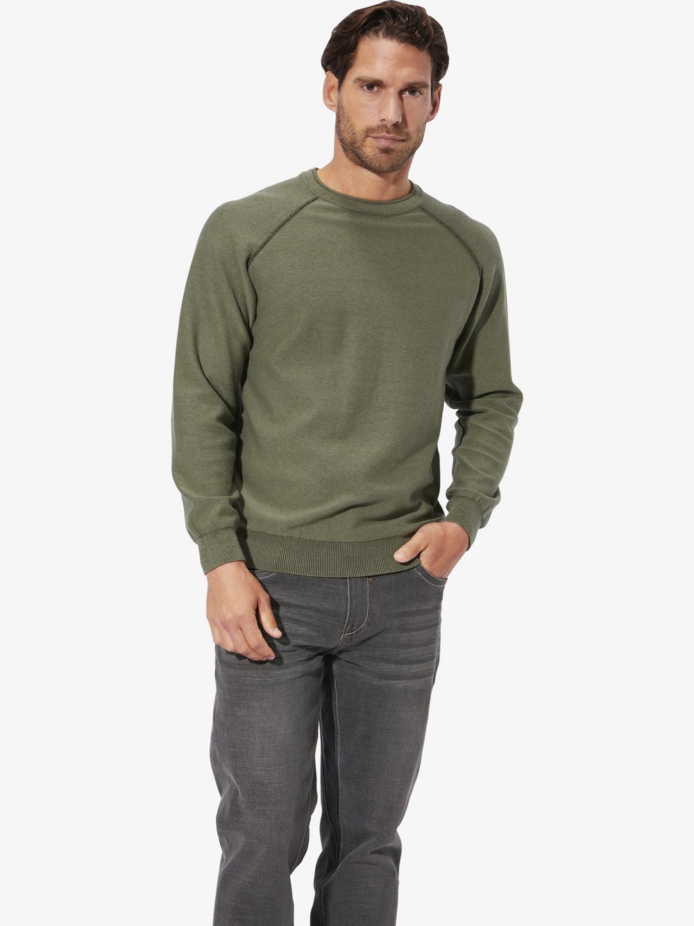 BABISTA Pullover Herren Baumwolle grün, L