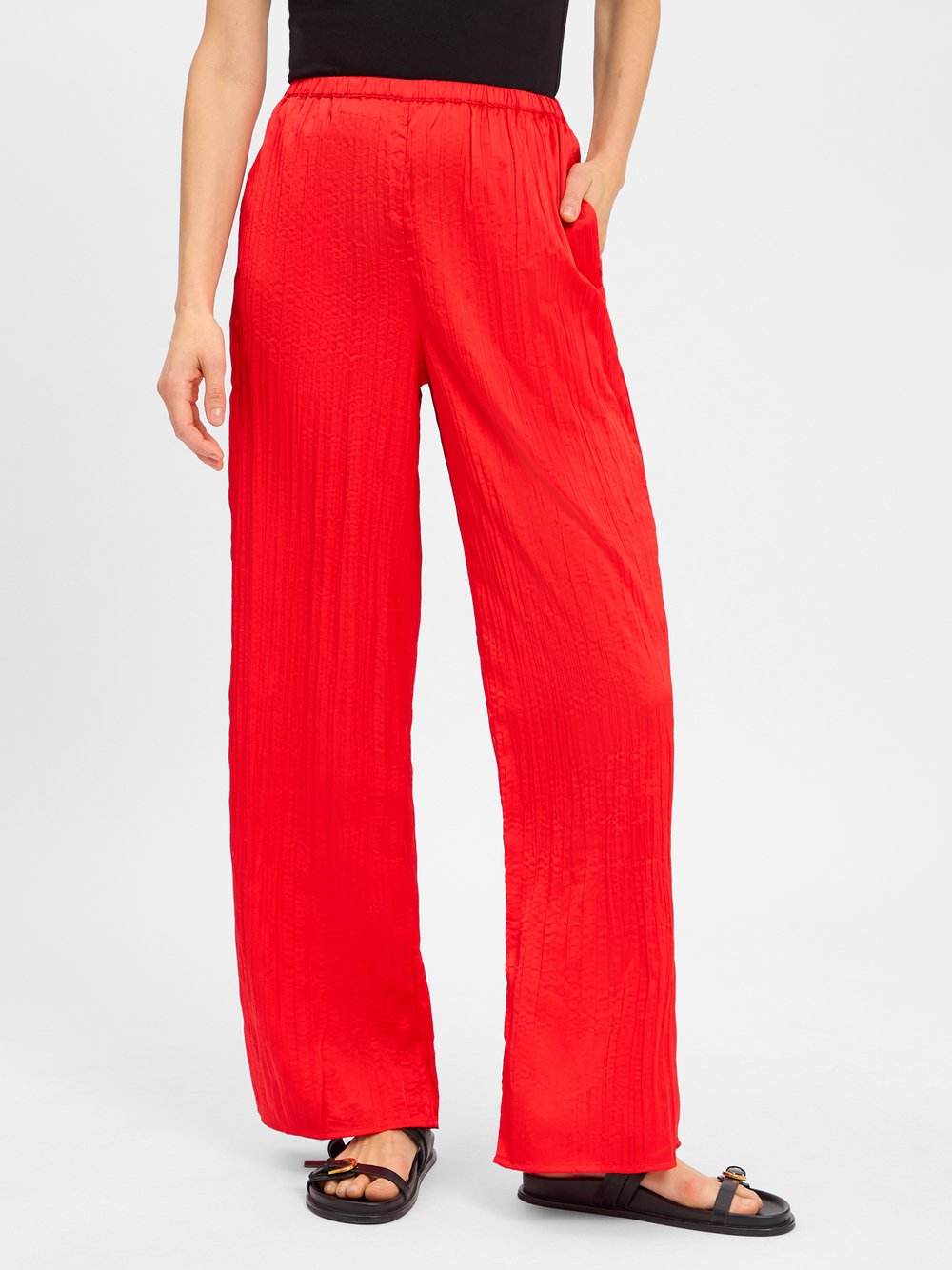 EDITED Hose Damen rot, 38