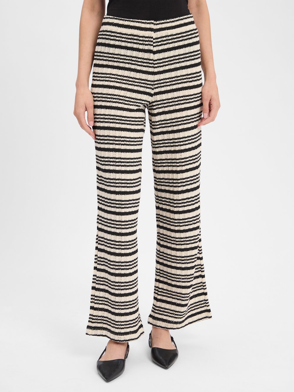EDITED Sommerhose Damen mehrfarbig gestreift, 34