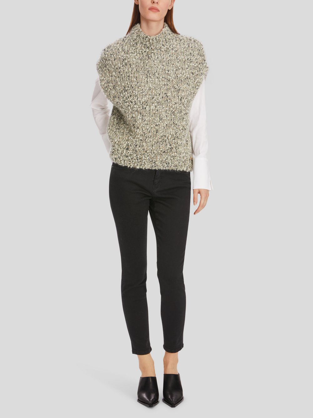 Marc Cain Jeans Damen Baumwolle schwarz, 44