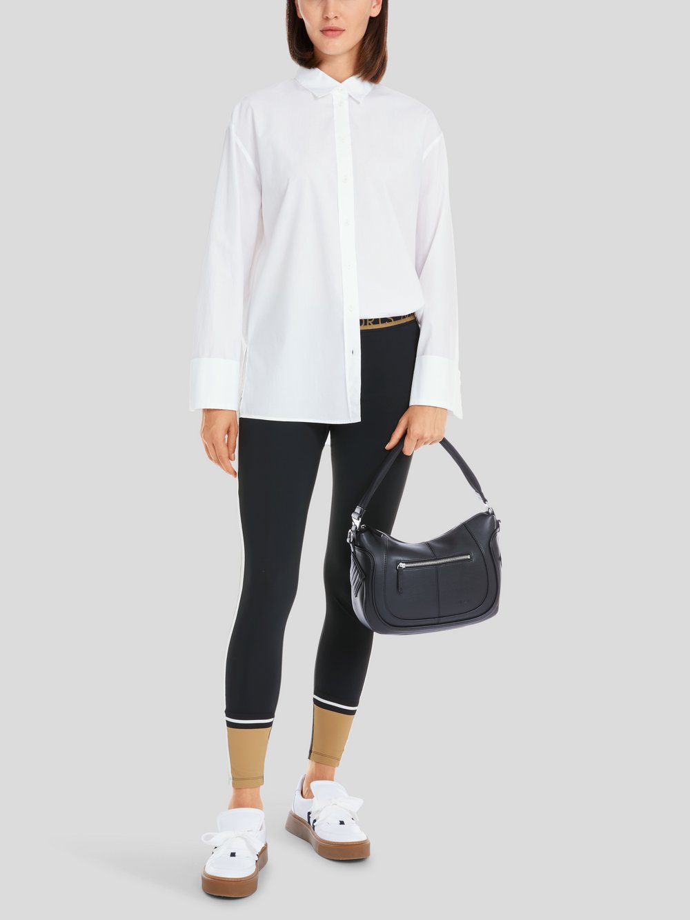 Thumbnail - Marc Cain Bluse Damen Baumwolle weiß, 36