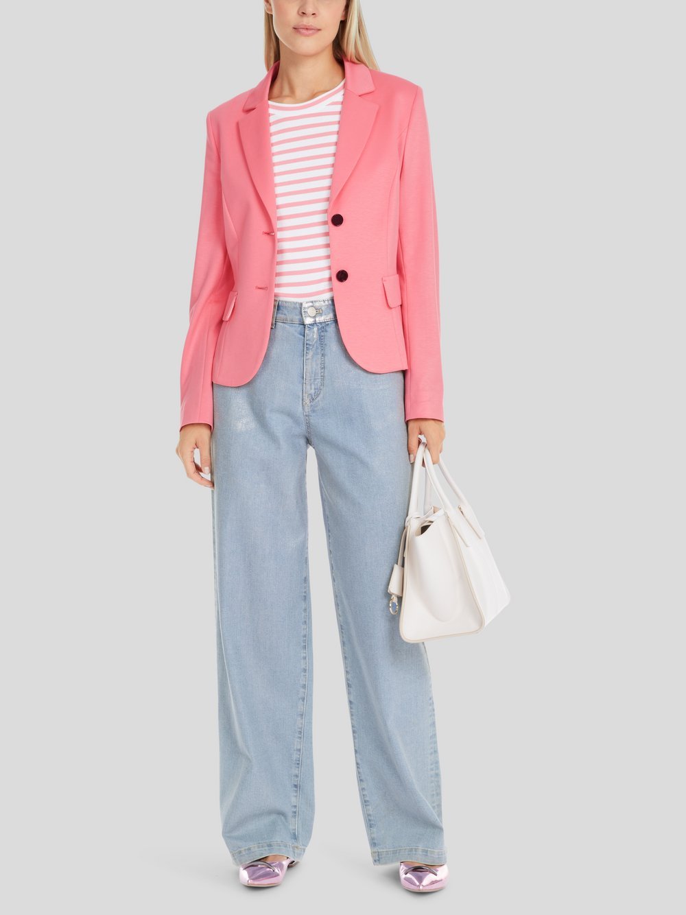 Marc Cain Blazer Damen Viskose pink, 44