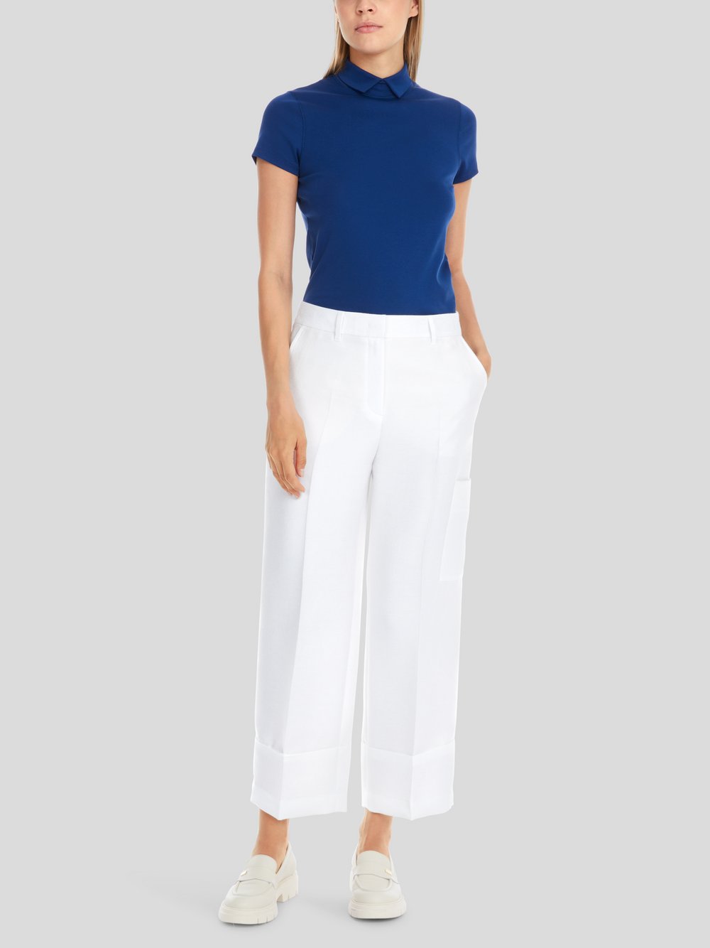 Marc Cain T-Shirt Damen Baumwolle blau, 38