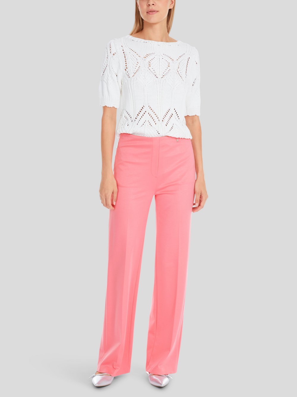 Marc Cain Hose Damen Viskose pink, 42
