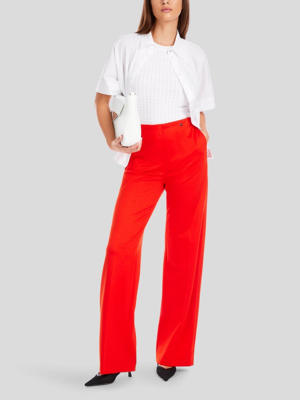 Marc Cain Hose Damen Viskose rot, 44