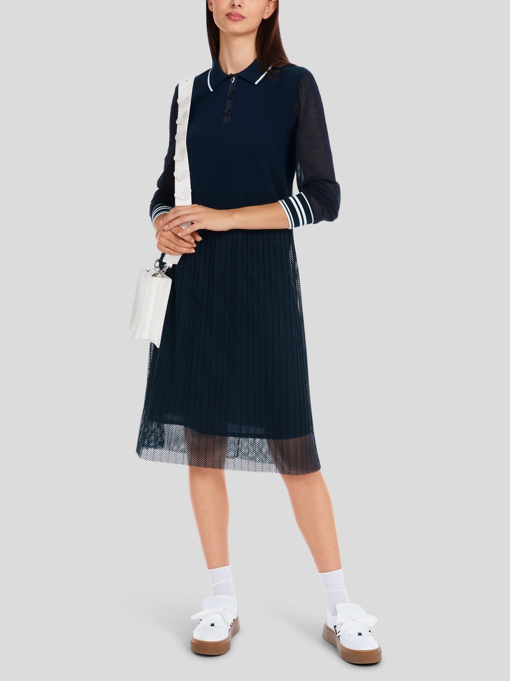 Marc Cain Kleid Damen Viskose blau, 44