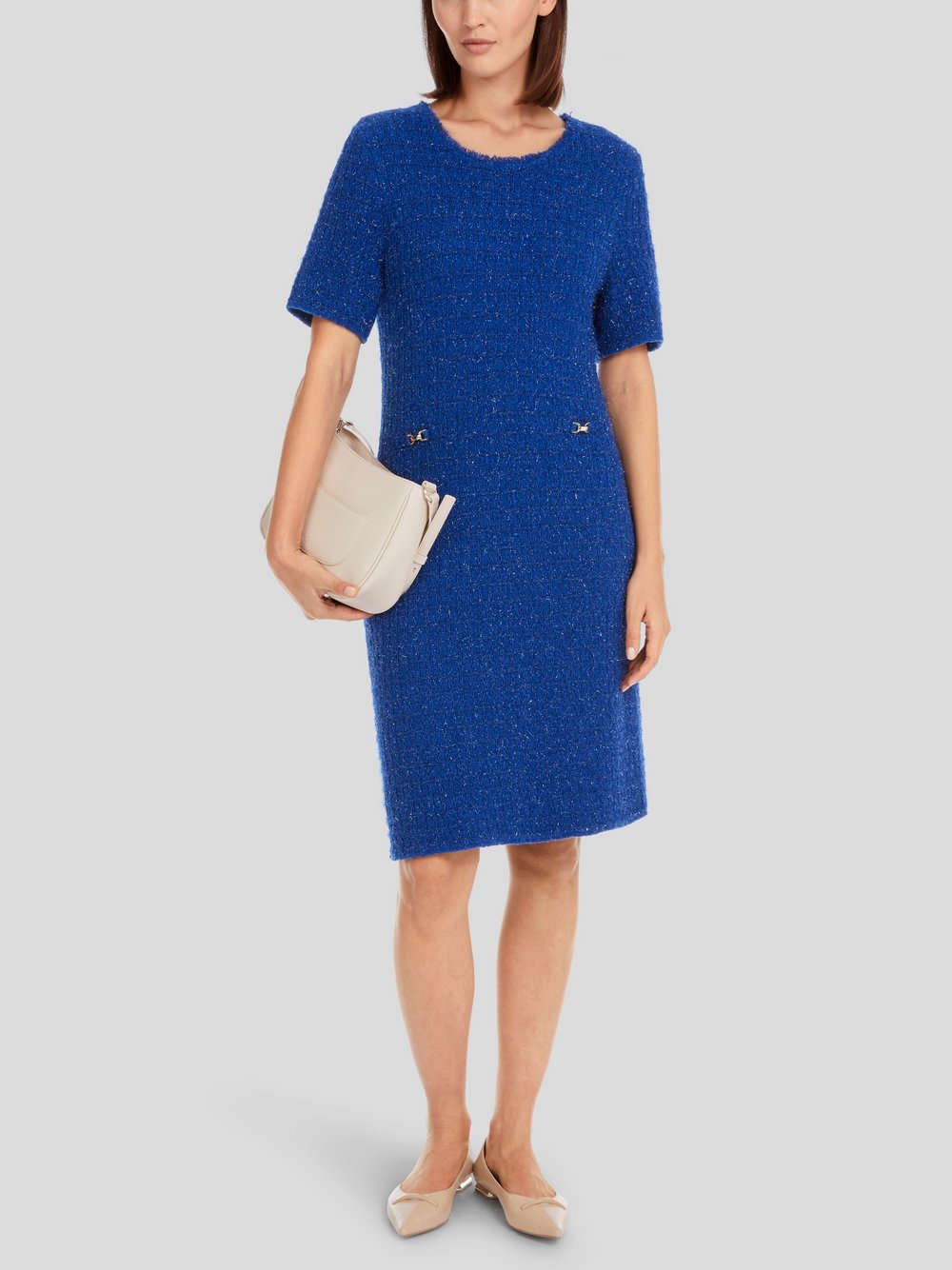 Thumbnail - Marc Cain Kleid Damen Schurwolle blau, 38