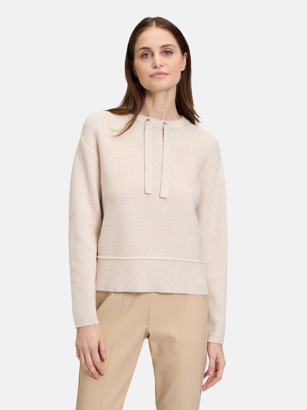 Betty Barclay Strickpullover Damen Viskose beige, 36