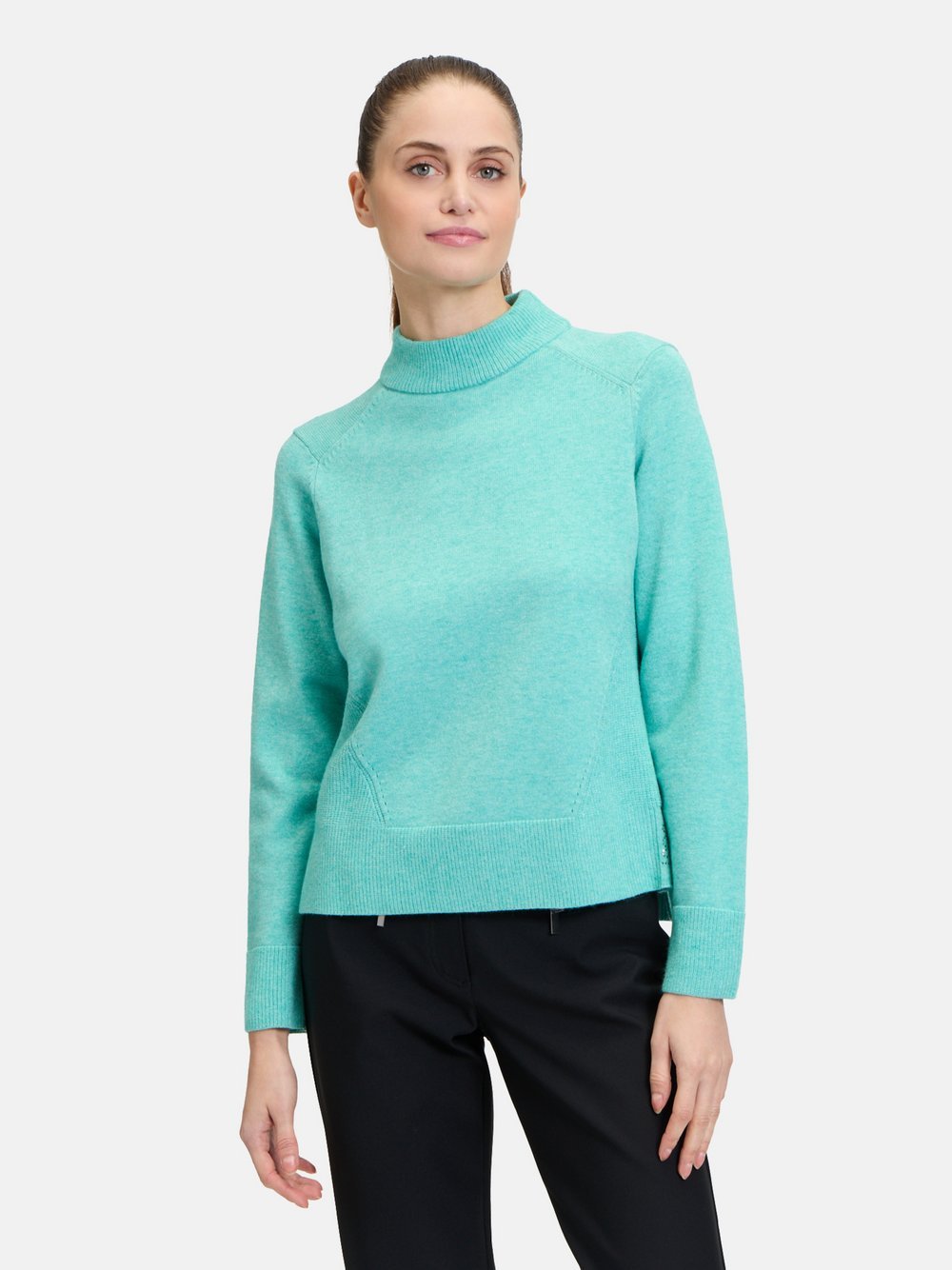 Betty Barclay Feinstrickpullover Damen Viskose blau, 46