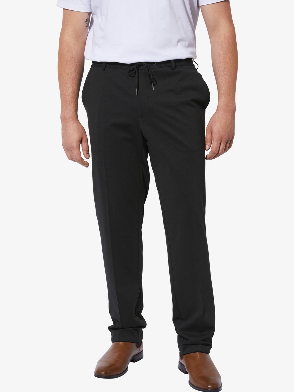 Charles Colby Hose Herren schwarz, 40-34