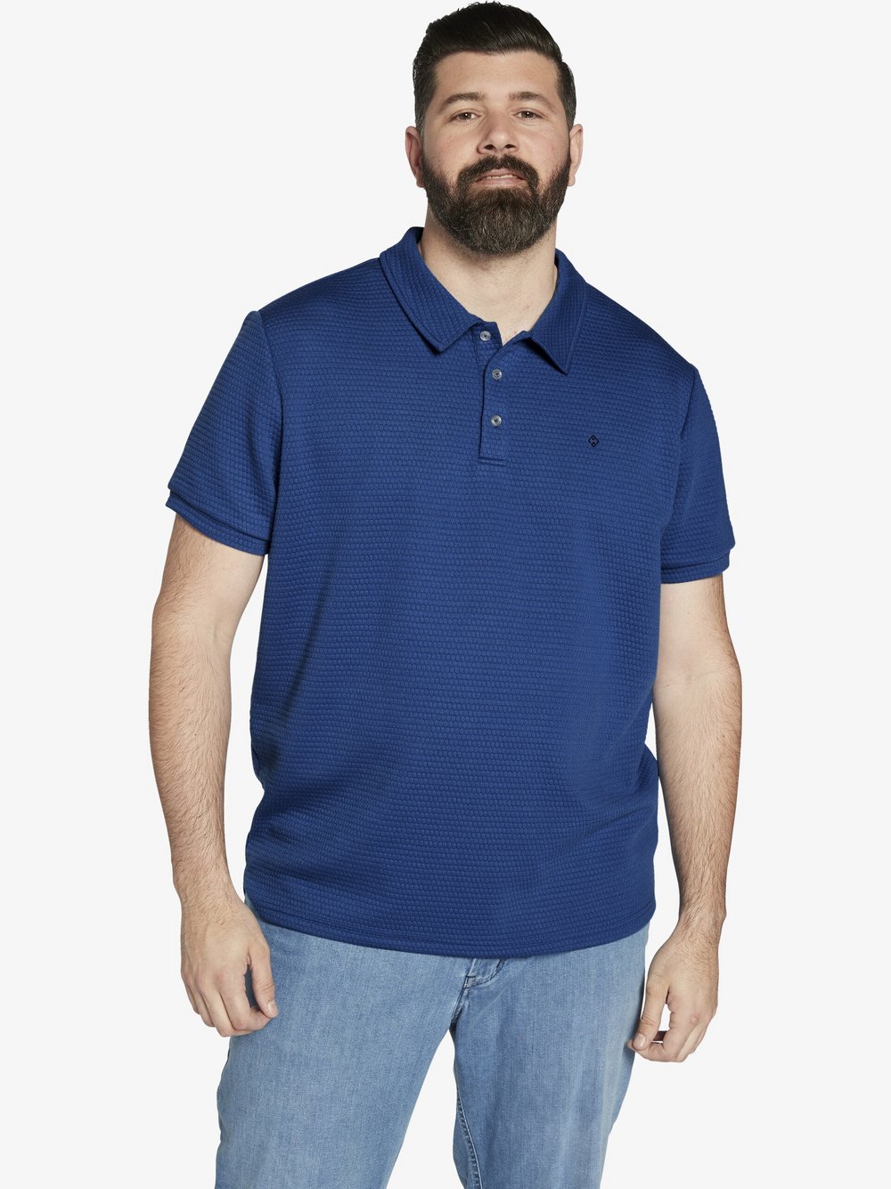 Charles Colby Poloshirt Herren blau, 7XL