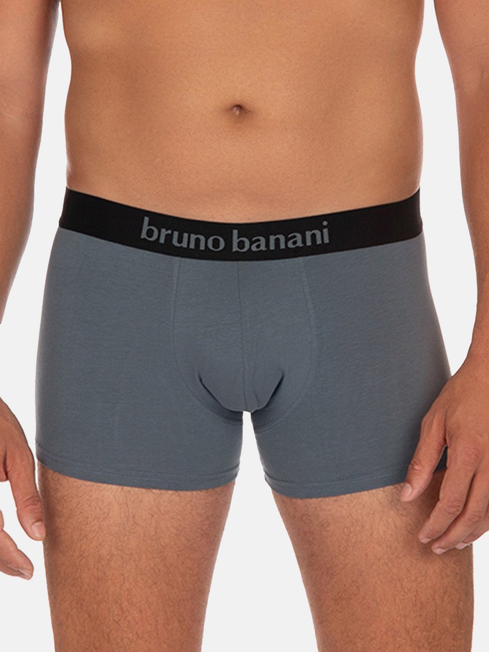 Bruno Banani Retro Short  Herren Baumwolle grau, XL