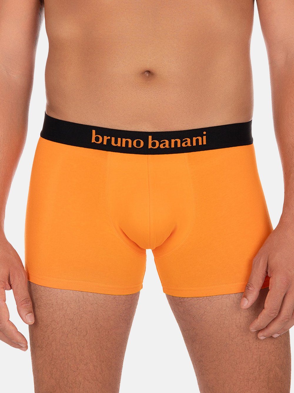 Bruno Banani Retro Short  Herren Baumwolle orange, L