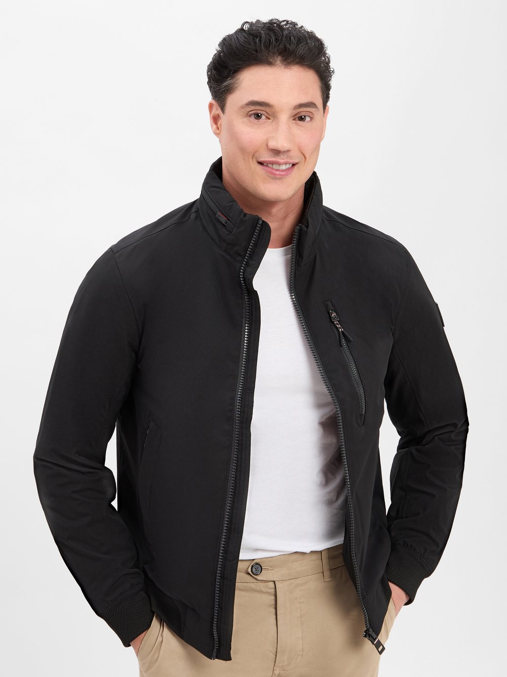 Tom Tailor Funktionsjacke Herren schwarz, L