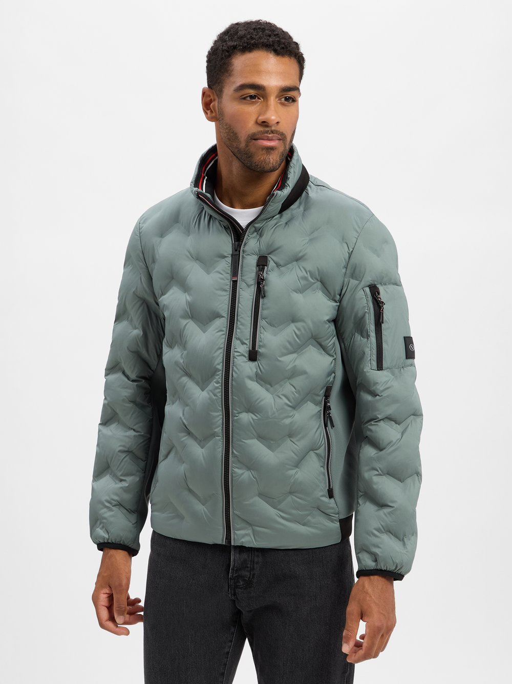 Tom Tailor Steppjacke Herren grün, XXL