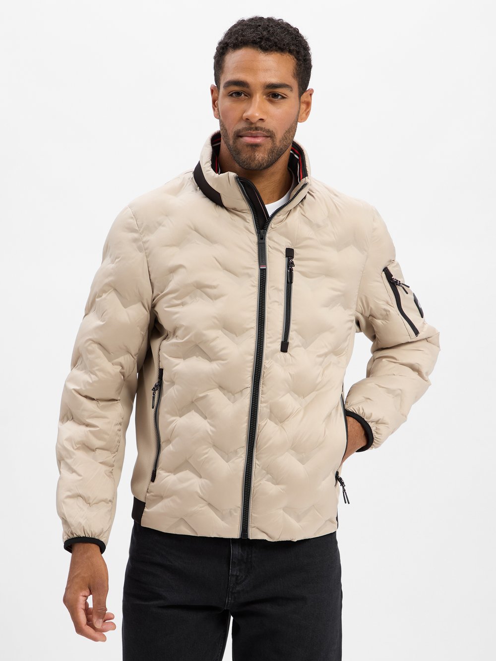 Tom Tailor Steppjacke Herren beige, M