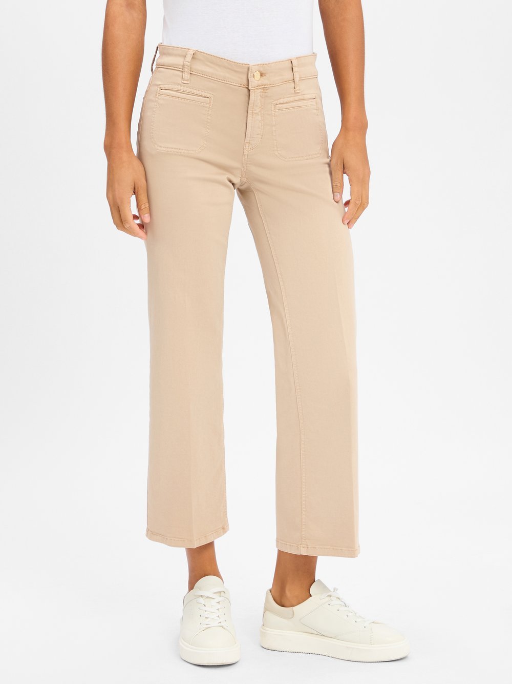 Thumbnail - Cambio Jeans Damen Baumwolle beige, 38