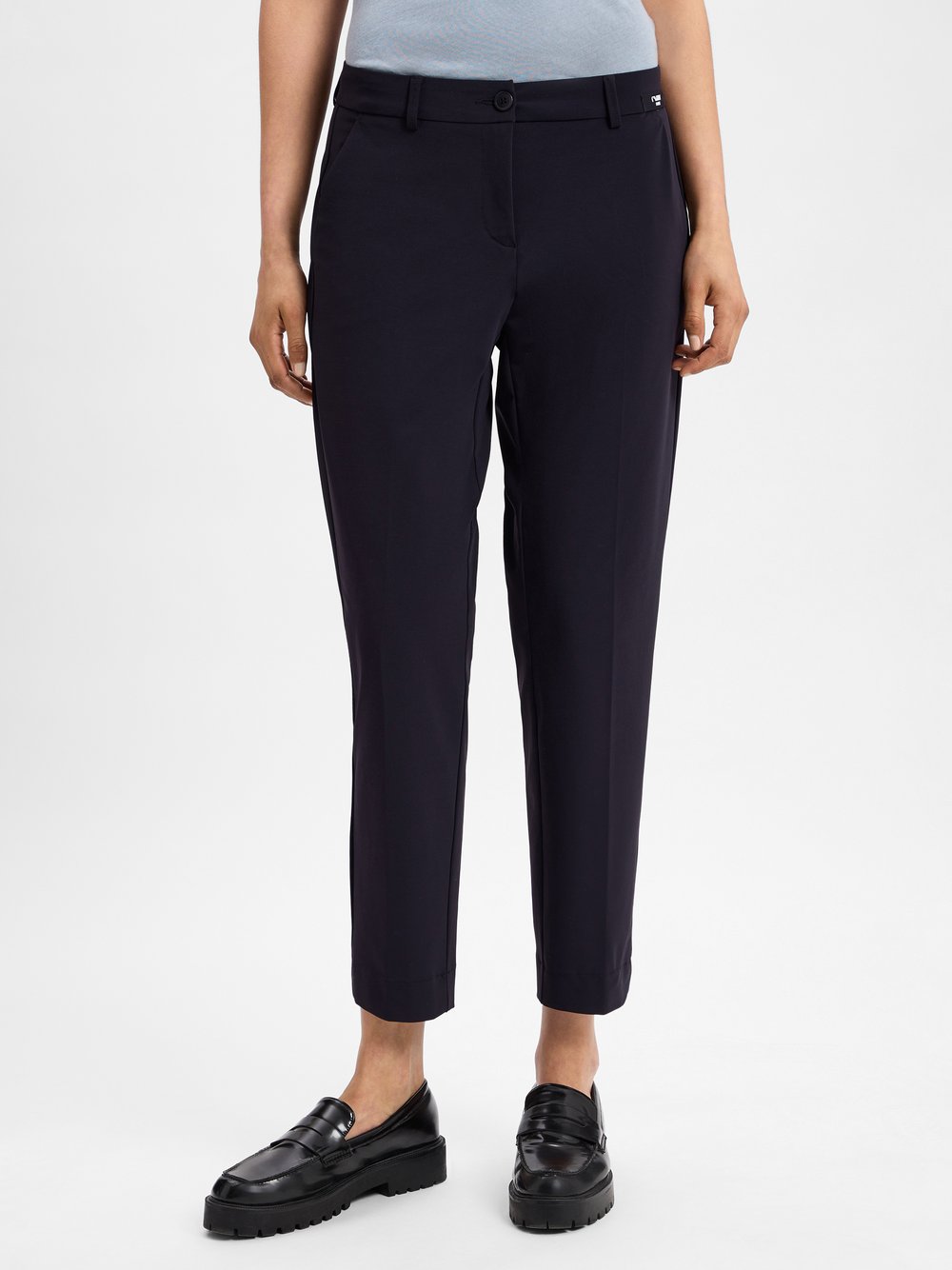 Cambio Hose Damen Polyamid blau, 40