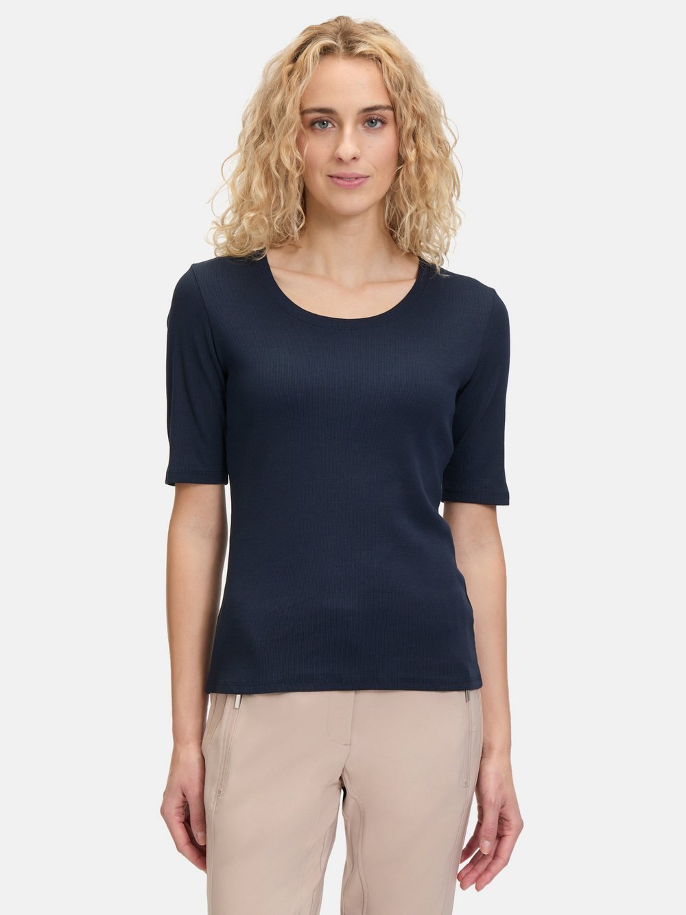 Betty Barclay Basic Shirt Damen Baumwolle blau, 38