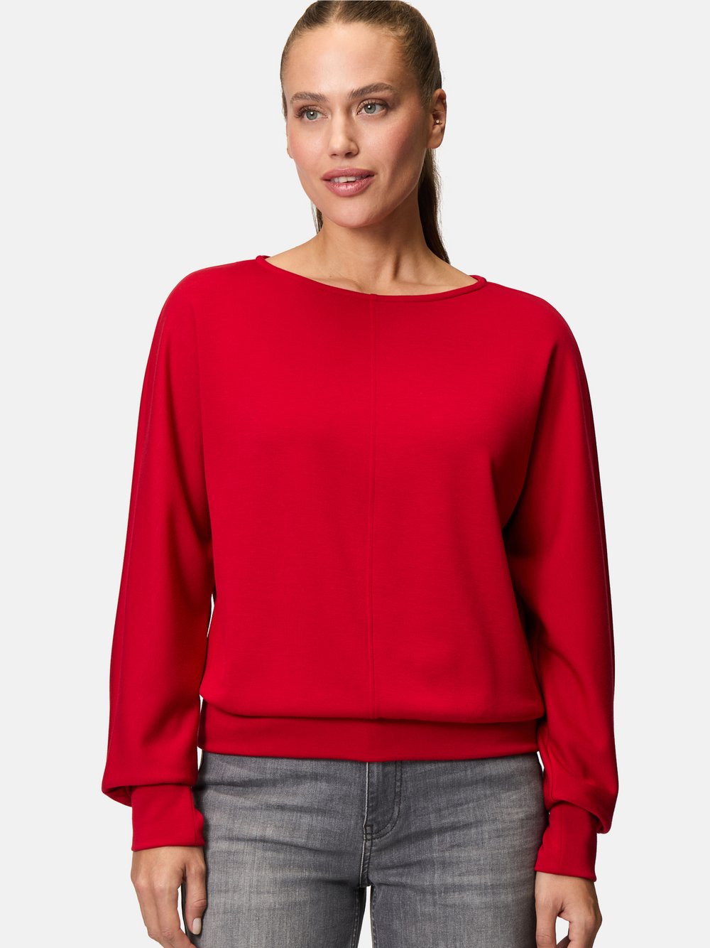 zero Sweatshirt Damen rot, 42