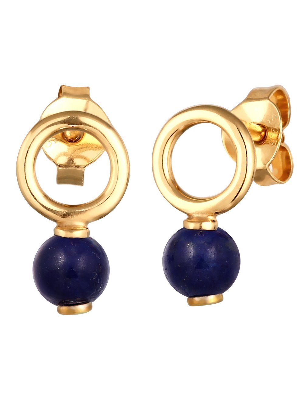 Thumbnail - Elli Ohrringe Damen Sterlingsilber gold, 12