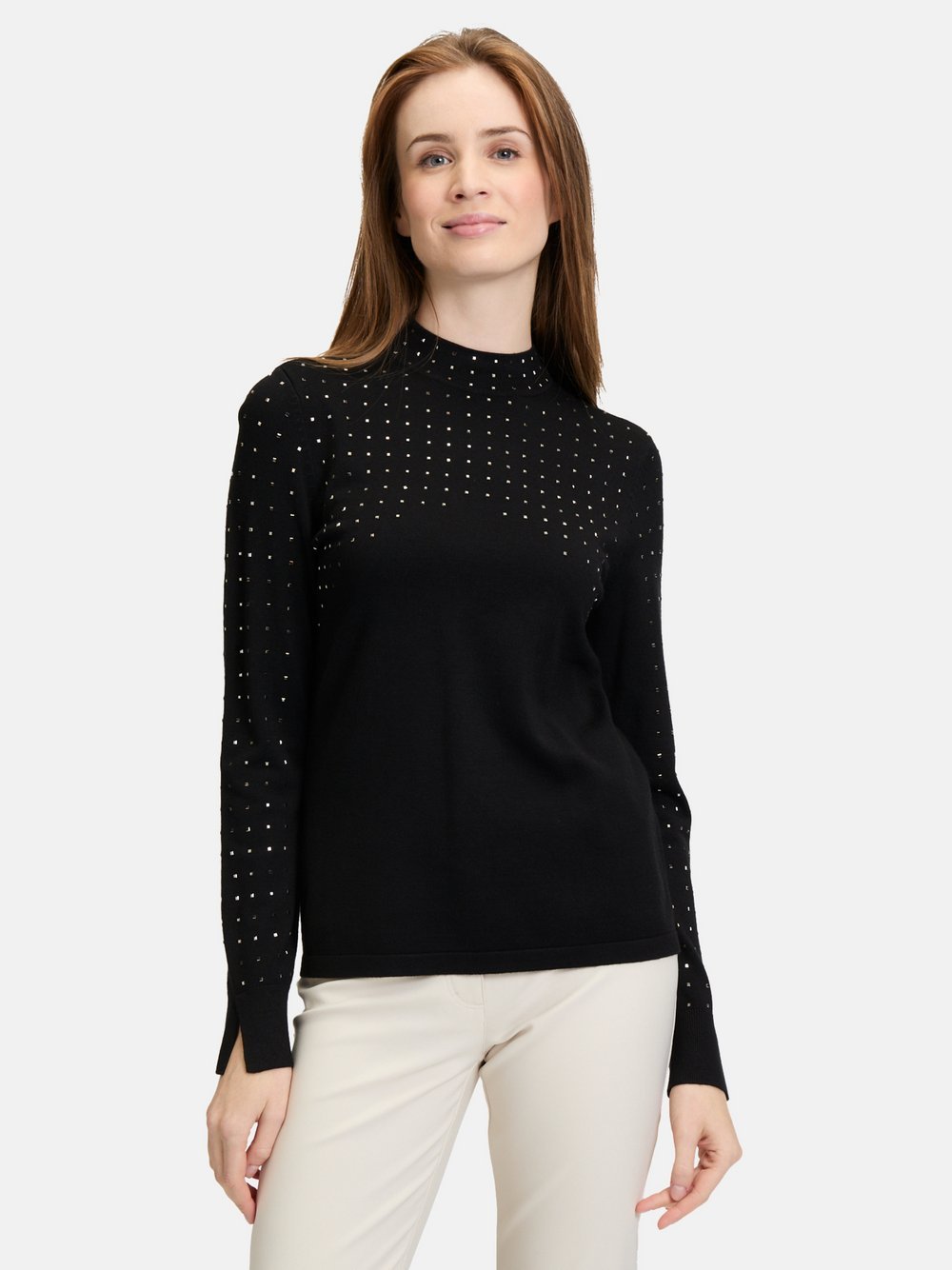 Betty Barclay Feinstrickpullover Damen Viskose schwarz, 38