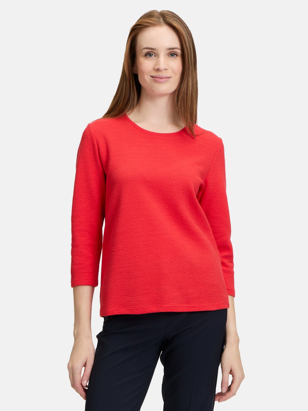 Betty Barclay Casual-Shirt Damen Baumwolle rot, 38