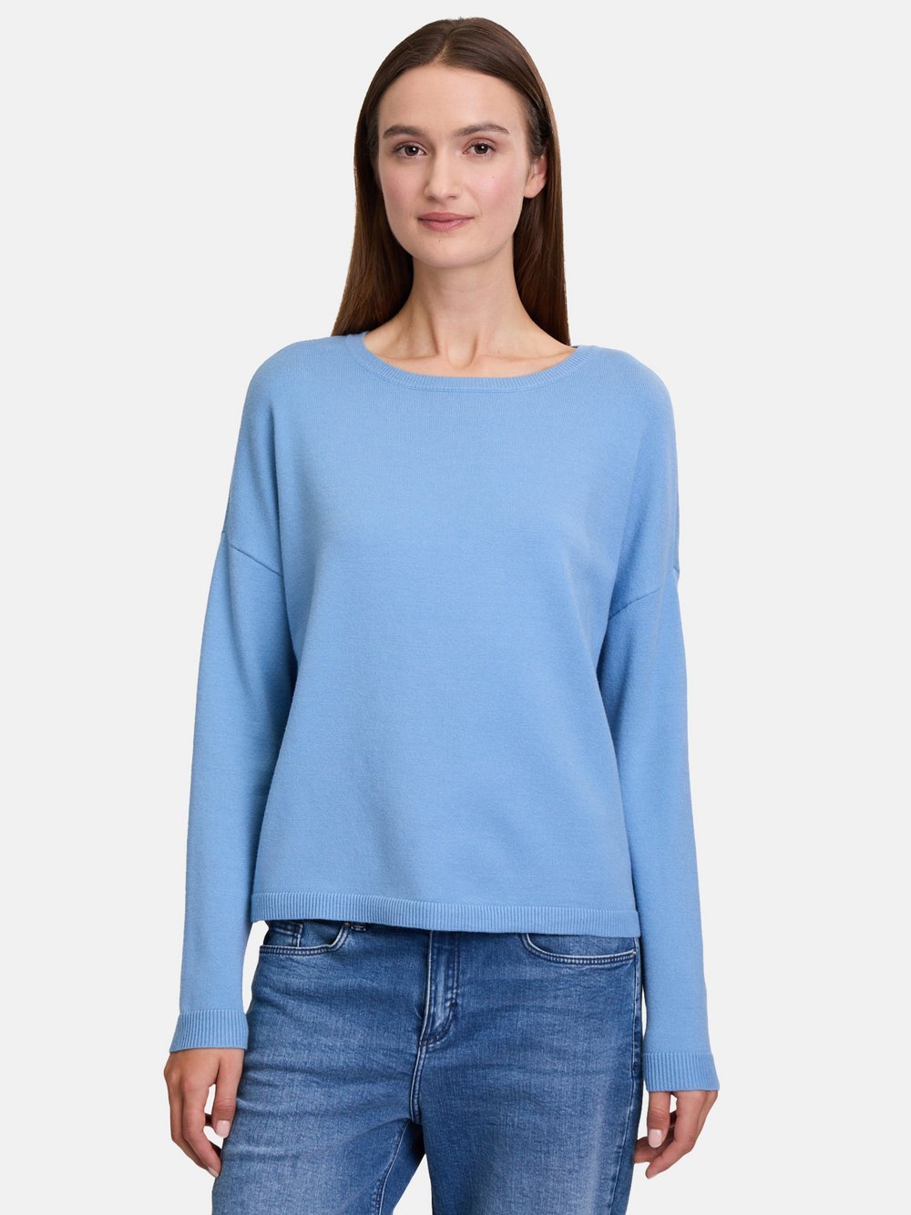 Cartoon Strickpullover Damen Viskose blau, 38